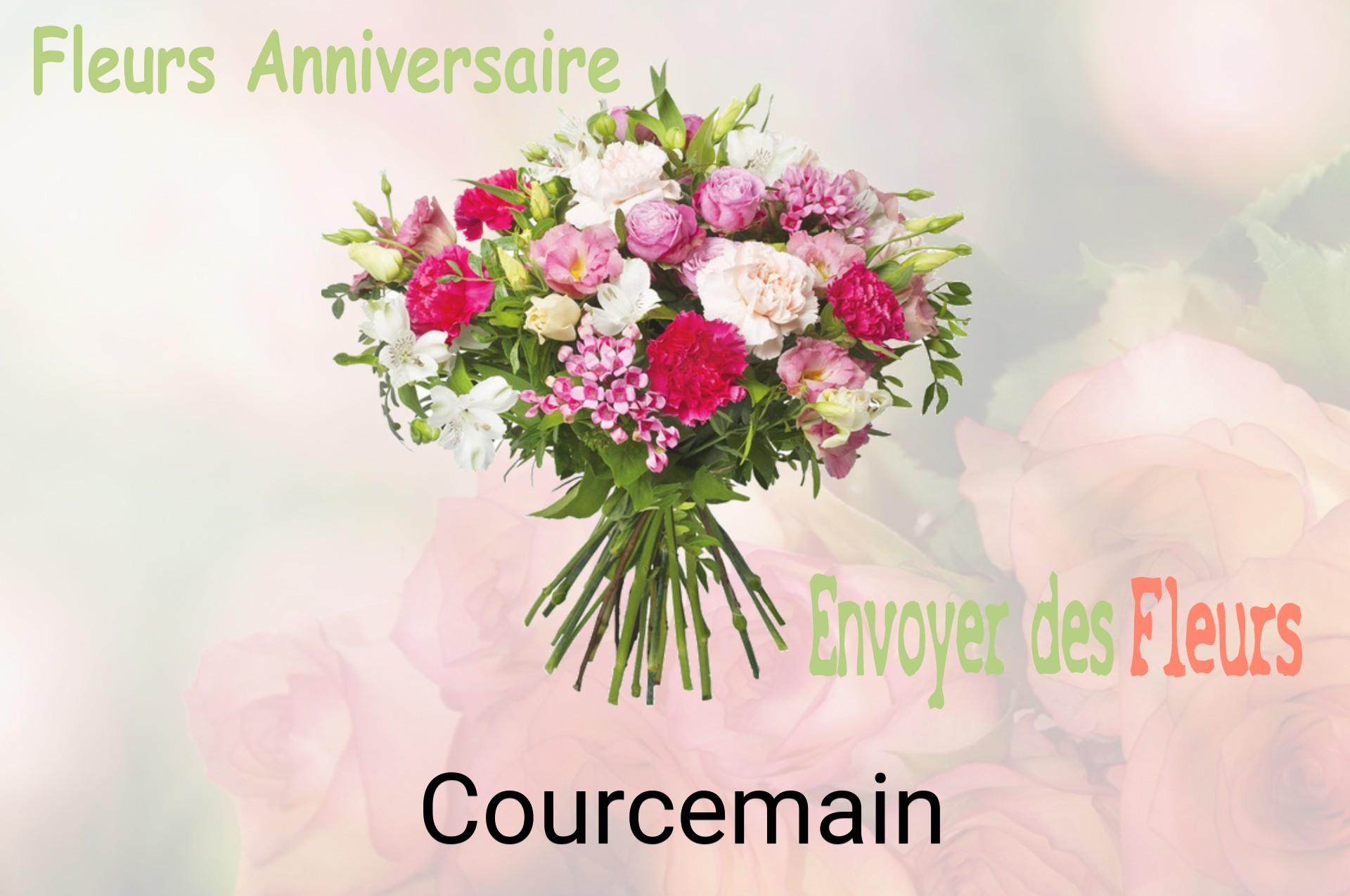 Bouquet de fleurs d’anniversaire livré à Courcemain